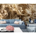 thumbnail image 4 of 3D Wallpaper Roman Rustic Statue SKU# WAL0349, 4 of 9