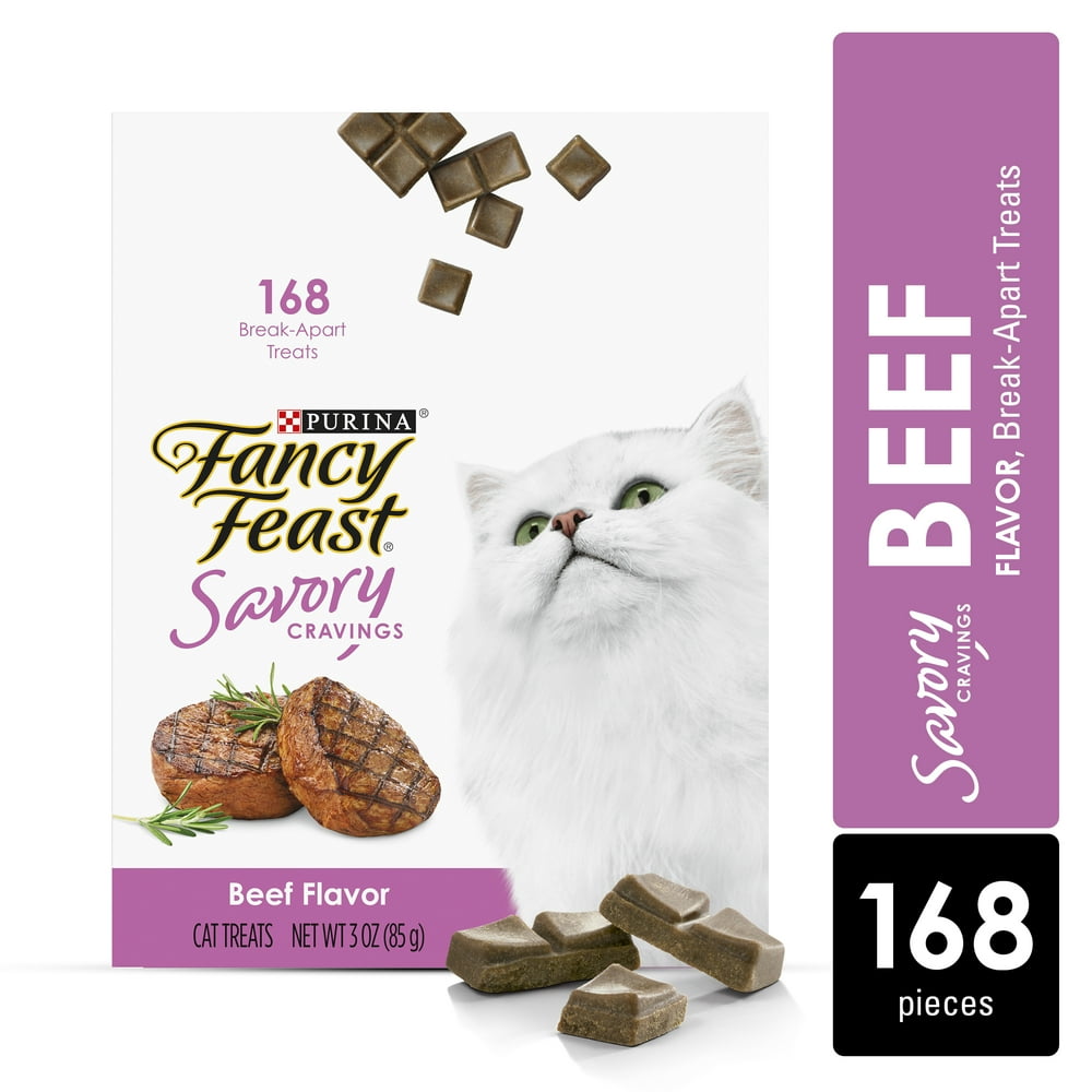 Fancy Feast Limited Ingredient Cat Treats, Savory Cravings Beef Flavor