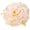Cream White, variant on 6 Inch Peony Flower Hair Clip Bridesmaid Pin Up Flower Brooch for Wedding Party Festivals (Light )
