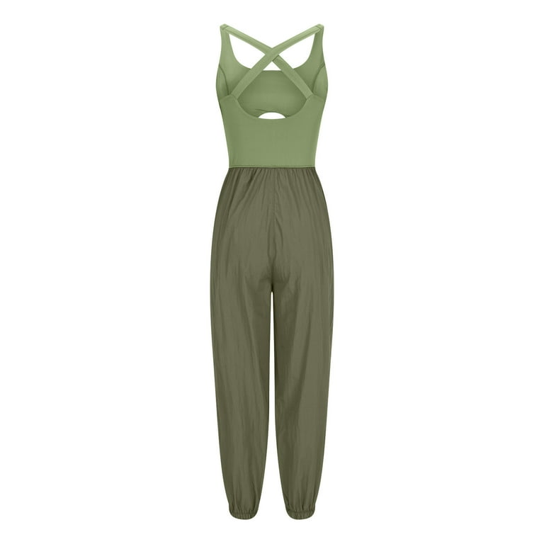 Casual Solid Hollowed Out O Neck Straight Jumpsuits Casual Solid Hollowed Out O Neck Straight Jumpsuits
