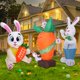 thumbnail image 3 of OurWarmEaster Decoration 2023 Rabbits Eggs Bunny Outdoor Inflatables Decorations With Lights For Garden Lawn Home Holiday Party, 3 of 4