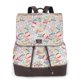 thumbnail image 1 of Disketp Passport Stamp Mochila de Cuero para Mujer, Bolso de Espalda Antirrobo con Estilo para Viaje, Trabajo y Uso Diario, 1 of 4