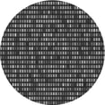 thumbnail image 1 of Ahgly Company Tapis Rond Lavable en Machine Intérieur Transitionnel Gris, 8 Pieds Rond, 1 of 7
