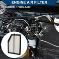 thumbnail image 2 of Filtro de Aire del Motor Unique Bargains No.172205LAA00 para Honda CR-V 2.4L 2015 2016 Elemento de Filtro de Larga Vida 1 Pcs, 2 of 7