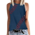 thumbnail image 1 of Birdeem Débardeur à Imprimé Floral pour Femmes Col Rond Sans Manches Tunique Tee Tops, 1 of 1