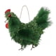 thumbnail image 2 of Corona con forma de gallina para decoración colgante de puerta principal en primavera y Pascua | Corona de flores de follaje de plástico para ventana, pared o chimenea, 2 of 8