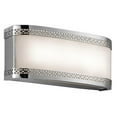 thumbnail image 1 of Kichler 45851CHLED Contessa 14W LED Linear Bath Light, Chrome - 12 in., 1 of 1