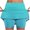 Sky Blue, variant on Uaswgudfs Women's High-Waisted Jean-Inspired Shorts - Stretchy Minimalist Summer Shorts with Versatile Casual Design Multicolor L