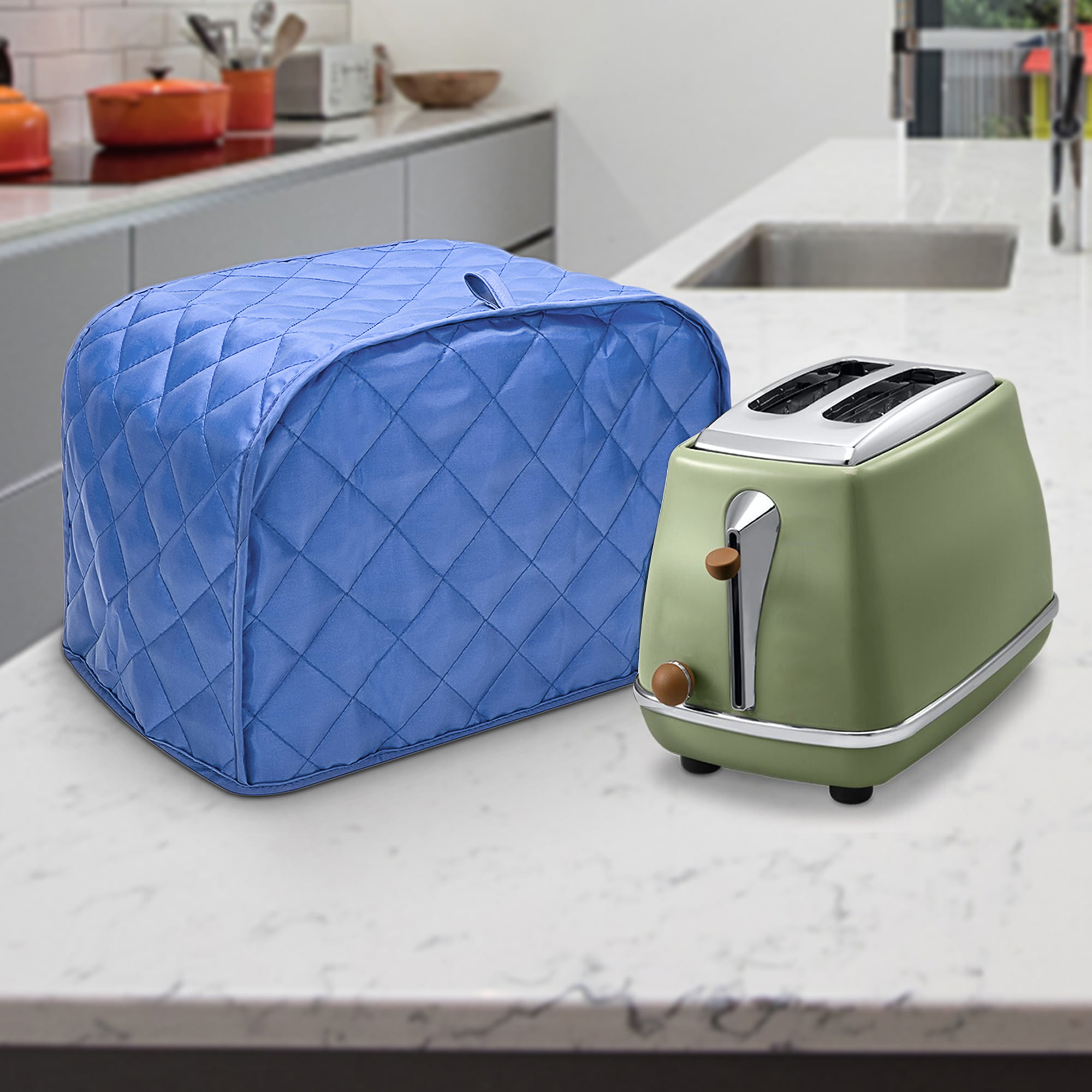Hunter Green Breadmaker Appliance Cover quilted fabric and Solid LAST ONES 