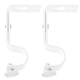 thumbnail image 1 of BRIGHTFUFU 2pcs 18-22mm Soporte de cortina ajustable Soporte de barra de cortina de cortina (blanco), 1 of 8
