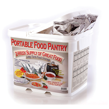 Portable Food Pantry 14 Day Supply Walmart Com