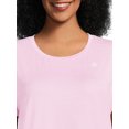 thumbnail image 5 of Reebok Women's and Women's Plus Legacy Core Knit Performance T-Shirt, Sizes XS-4X, 5 of 5