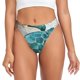 thumbnail image 1 of Balery Watercolor Sea Turtle Tangas de Algodón para Mujer con Estampado – Ropa Interior Sexy, Transpirable, G-string-Medium, 1 of 1
