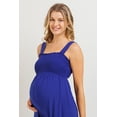 thumbnail image 4 of Sleeveless Smocked Maternity Jumpsuit, 4 of 4