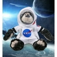 thumbnail image 5 of DolliBu Sitting Black Bear Astronaut Plush Toy - Super Soft Wild Life Astronaut Stuffed Animal with Space Helmet and NASA Astronaut Suit, Spaceman Doll Decor for Girls and Boys - 12.5 Inch, 5 of 8