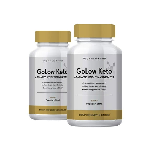 (2 Pack) GoLow Keto - GoLow Keto Weight Management Capsules
