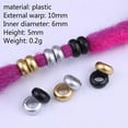 thumbnail image 3 of 50-200 PCS African Hair Braid Jewelry - Rings, Tubes, Charms, 3 of 48
