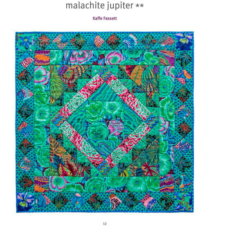 Kaffe Fassett's Quilts in the Cotswolds: Medallion Quilt Designs with