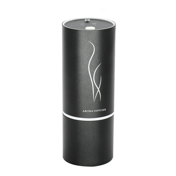 GOOHOCHY Humidificador portátil para coche, recargable por USB, difusor de aceites aromáticos para coche (negro)
