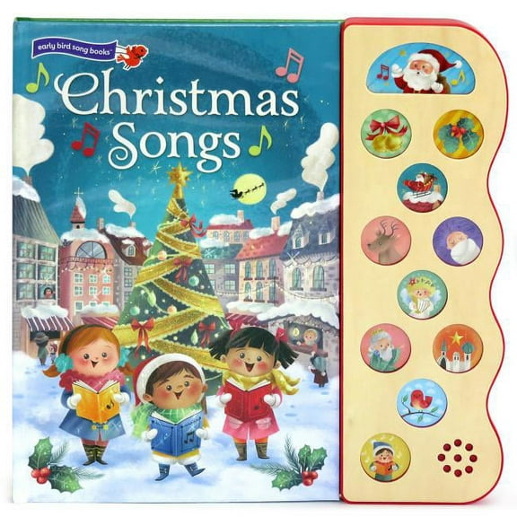 Christmas Songs: Deluxe Sound Book Wood Module (Board Book)