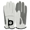 thumbnail image 3 of Men Left Hand Golf Glove Sheepskin Slip Resistant Wear Resistant Breathable for Sports, 3 of 7