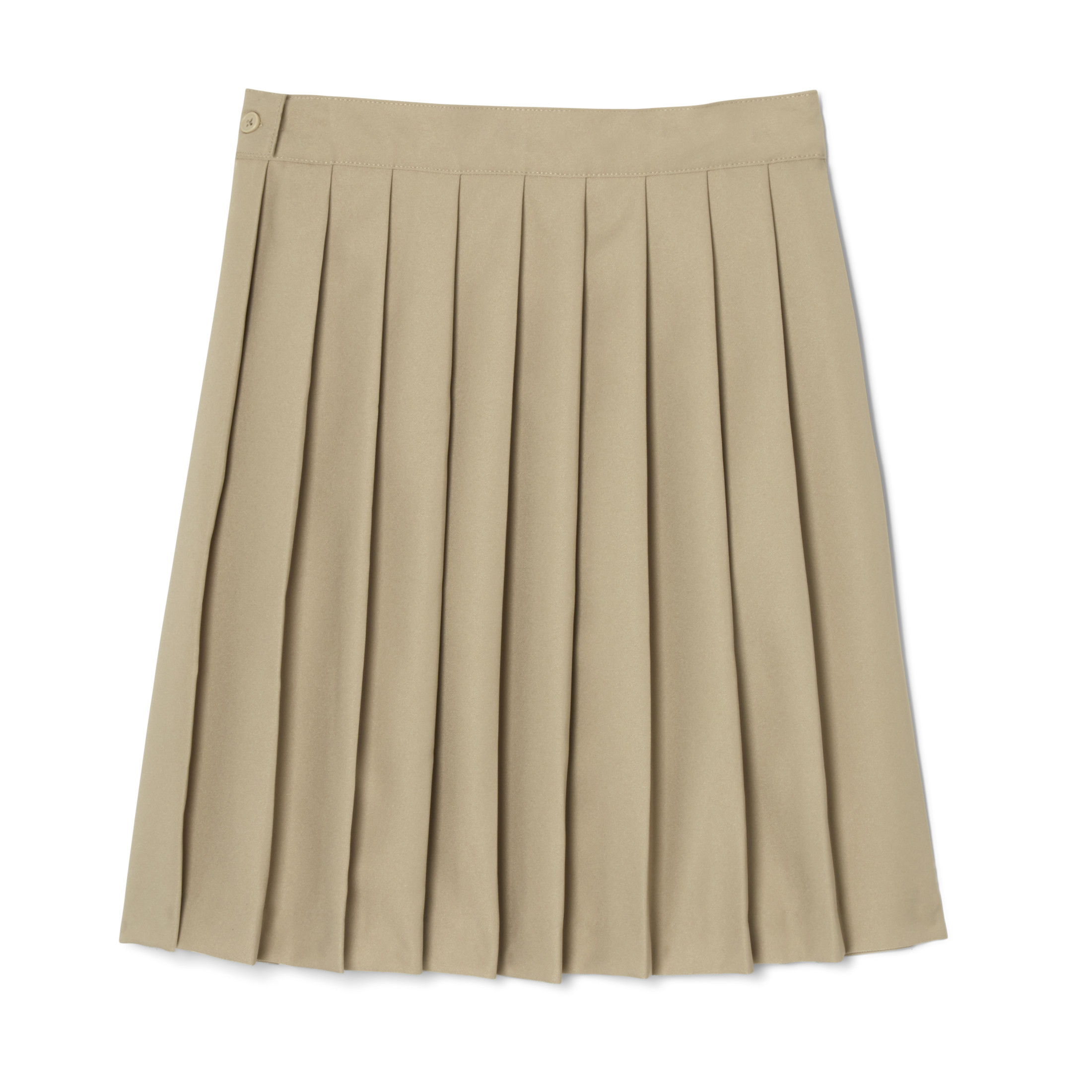 French Toast Girls School Uniform Adjustable Waist Mid Length Pleated Skirt, Sizes 4-20