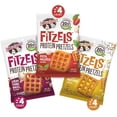 thumbnail image 1 of FITZELS Protein Pretzels (Chilli Lime Time) 8 Individual Bags 3 oz Each – High Protein Snacks with 20g of Plant Based Protein – Healthy Vegan Kosher Keto Pretzels – Delicious Salty Taste, 1 of 5