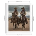 thumbnail image 2 of Paint by Numbers Kit for Adults, Cowboy Skeletons Desert Ride Paint by Numbers, Easy Paint by Numbers Kit for Adults Beginner, DIY Adult Paint by Number Kits on Canvas, 12x16in Home Decor, 2 of 7