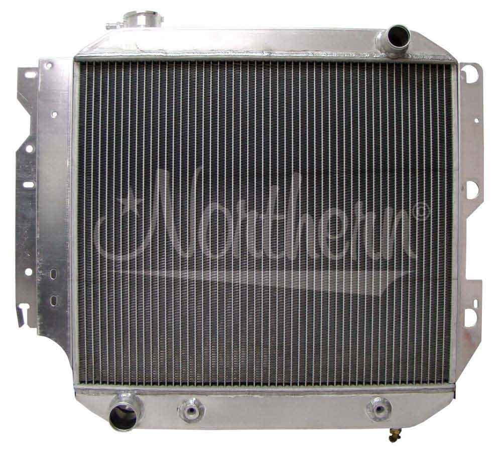 Aluminum Radiator Jeep 8704 Wrangler w/Stock
