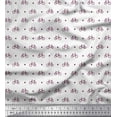 thumbnail image 1 of Soimoi Poly Georgette Fabric Diamond & Bicycle Shirting Print Sewing Fabric Yard 52 Inch Wide, 1 of 3