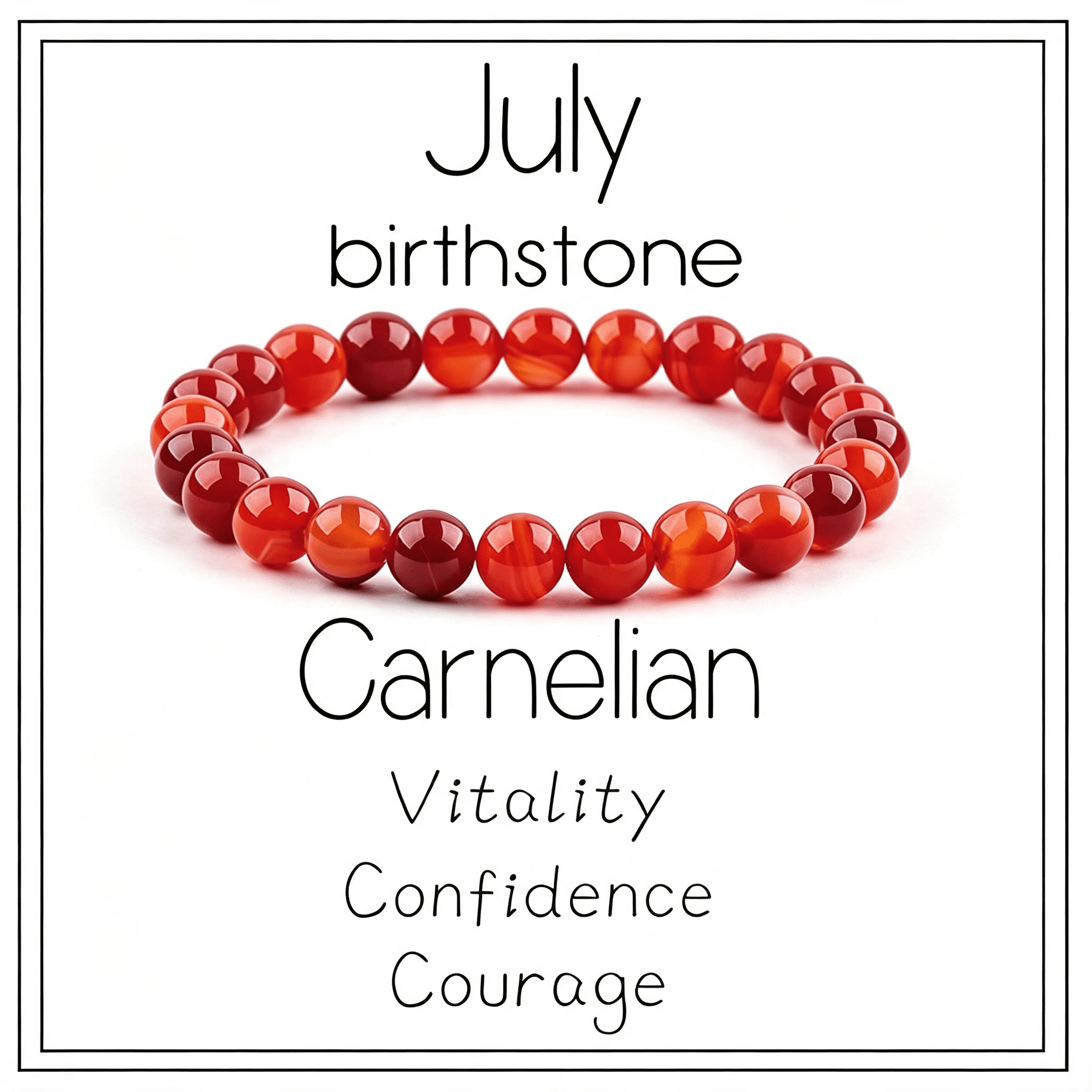 DESIGNICE Birthstone Crystal Beads Bracelets for Women Men Colorful Stone Bracelet for Women Reduce Anxiety Zodiac Month Bracelet Birthday Graduation Gifts Calming Birthstone Bracelets for Women