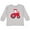 AC-Heather Grey, variant on Farming Red Tractor Boys or Girls Long Sleeve Toddler T-Shirt