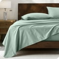 thumbnail image 2 of Bare Home Organic Percale Sheet Set - 300 Thread Count - 100% Organic Cotton - King, Willow, 2 of 7