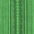 thumbnail image 1 of Ahgly Company Indoor Square Oriental Emerald Green Modern Area Rugs, 7' Square, 1 of 4