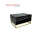 thumbnail image 1 of Mesa para café blanca negro 6.49 pulg Pido Todo MPC01WH-A2, 1 of 7