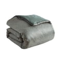 thumbnail image 4 of Benjara Mely 10pc Coverlet Queen Comforter Set- Shams- Green Woven Jacquard, 4 of 6