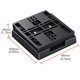 thumbnail image 3 of Soporte Universal JM Ajustable para Vasos Plegable Negro 2 uds, 3 of 5