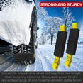 thumbnail image 2 of YIYITOOLS 2Pc Anti-Skid Tire Traction Straps for SUVs, Automatic Tire Chains，Large, 2 of 7
