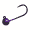 Purple, variant on Aerojig Plain Jig Head