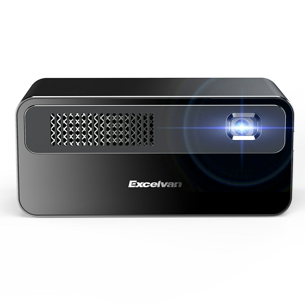 Excelvan Projector, Portable Smart Projector Wireless Screen,HiFi