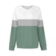 thumbnail image 4 of Ailaofu Women's Long Sleeve Tops Casual Color Block V-neck Sweatshirts Pullover Fall Shirts, 4 of 4