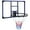 Black+Blue#0, variant on Basketball Hoop Wall-mounted basketball hoop, 35 x 24 inches shatterproof back, folding hoop, durable hoop and all-weather mesh for indoor and outdoor use,Basketball Goal