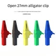 Kairuite 5PCS Copper Crocodile Clips 1000V/32A 4 mm Banana Plug Test
