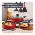 thumbnail image 3 of Batería 23 Piezas T-Fal Supercook Titanium Antiadherente Rojo, 3 of 5