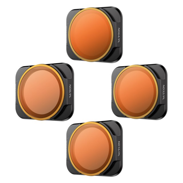 Filtros de lente de marco de aluminio Sunnimix para Air 2S Quadcopter Set 4 piezas filtros de lentes