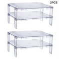 thumbnail image 1 of 2 Pcs Support de Rangement Alimentaire Portable pour Garde-Manger de Cuisine Étagères Armoire Organisateur, 1 of 11