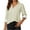 Beige, variant on tklpehg Womens Fall Tops V-Neck Button Shirts Long Sleeve Tops Solid Color Leisure Going Out Tops Fall Clothes Comfortable Womens Clothes Pullover Beige XXL