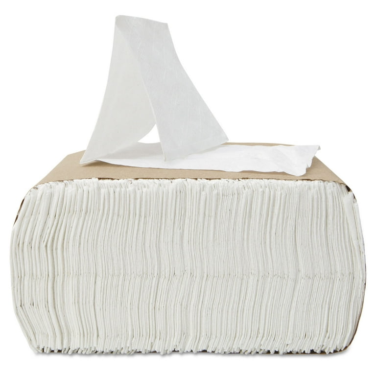 Low-Fold Dispenser Napkins, 1-Ply, 7 x 12, White, 400/Pack, 20 Packs//Carton Low-Fold Dispenser Napkins, 1-Ply, 7 x 12, White, 400/Pack, 20 Packs//Carton