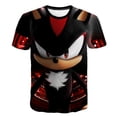 thumbnail image 3 of Camiseta de Sonic para niños, camisetas para niños, camisetas casuales de manga corta con estampado para niños, camisetas de verano para niños, 3 of 5