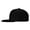 Black, variant on DouZhe Flat Brim Cap Snapback Hat, Gothic Style Letter K Prints Adjustable Black Adult Baseball Cap